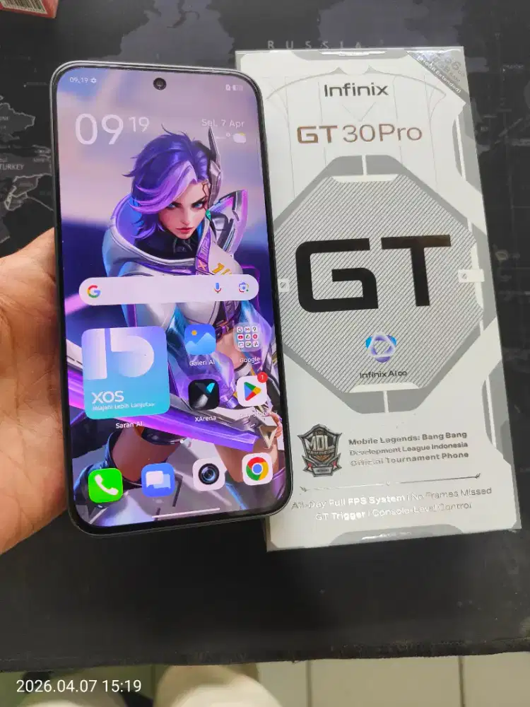 Infinik gt 30 pro 8/256 no minus no cacad