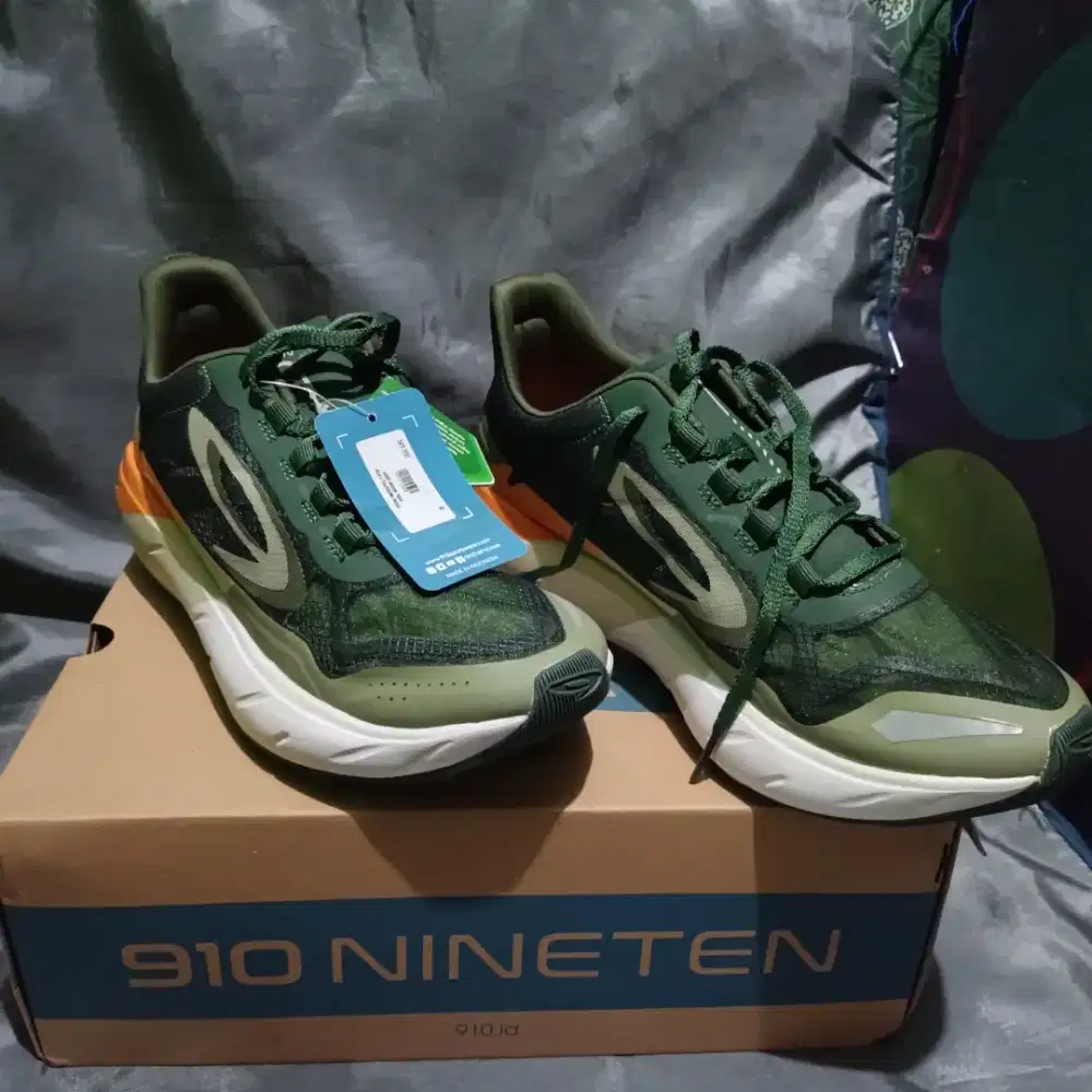 Sepatu Trail Run 910 Nineten Geist Ekiden Trail Uk43