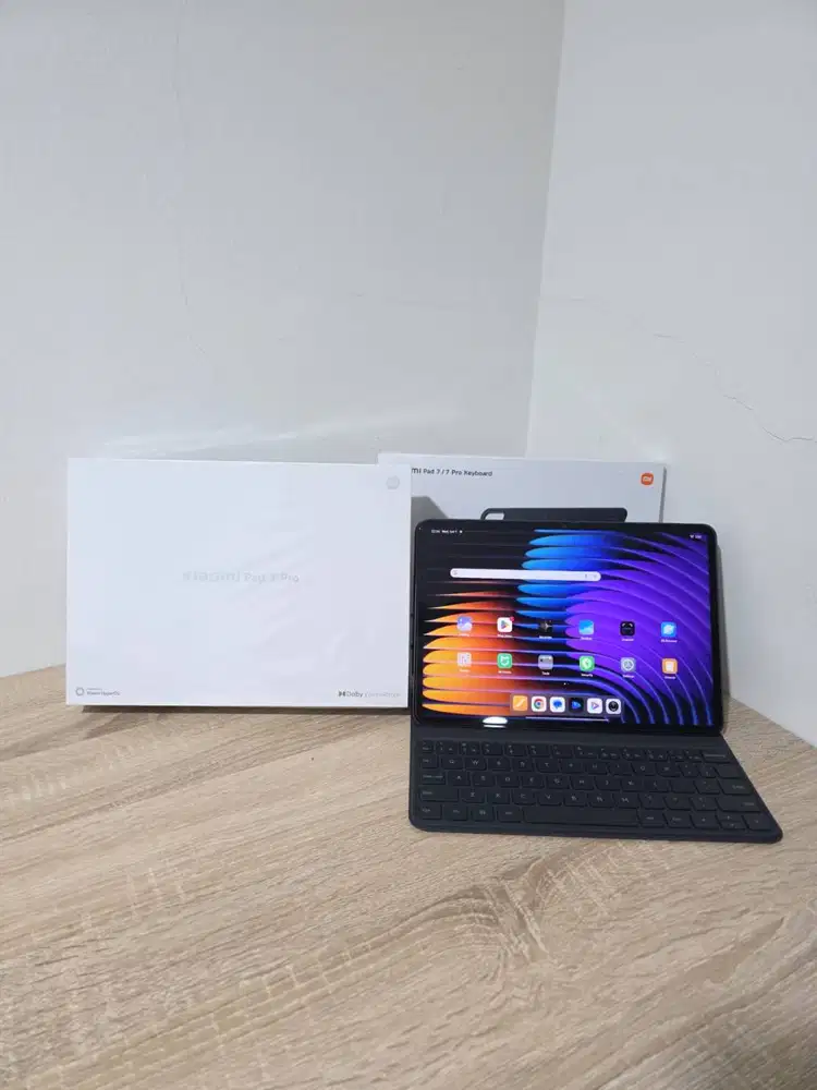Xiaomi Pad 7 Pro 12/512 Resmi Fullset + Keyboard + Focus Pen 512GB