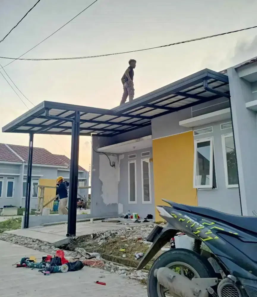 Jasa pasang kanopi baja ringan
