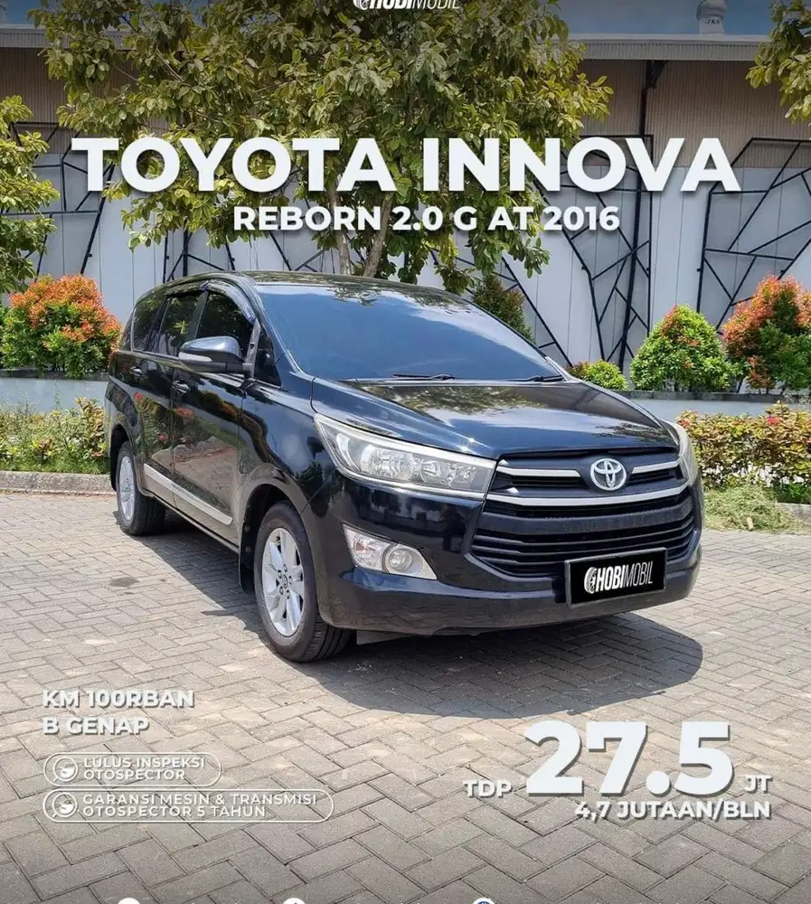 Unit : Innova Reborn 2.0 G AT Thn 2016