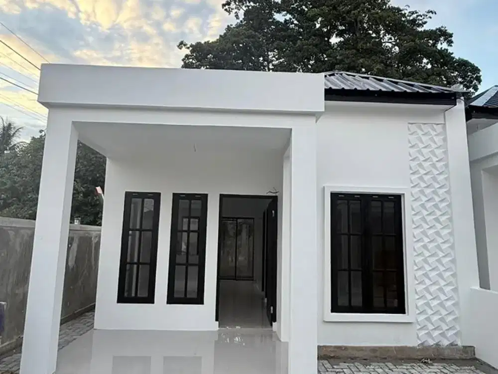 Rumah Siap Huni Area Masjid Oman Lampriet - Cuman 950 Meter Bisa Jalan Kaki