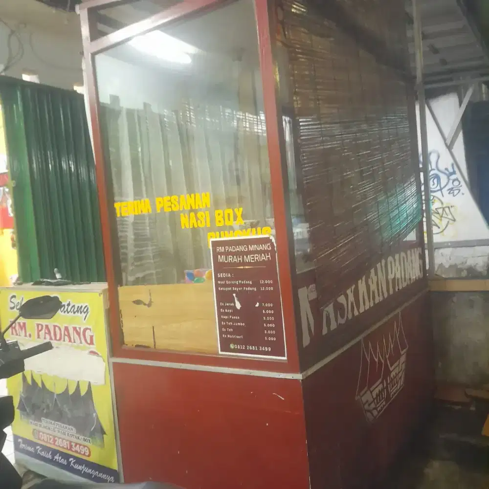 Di jual alat2 full set yg pengen bikin rumah makan padang