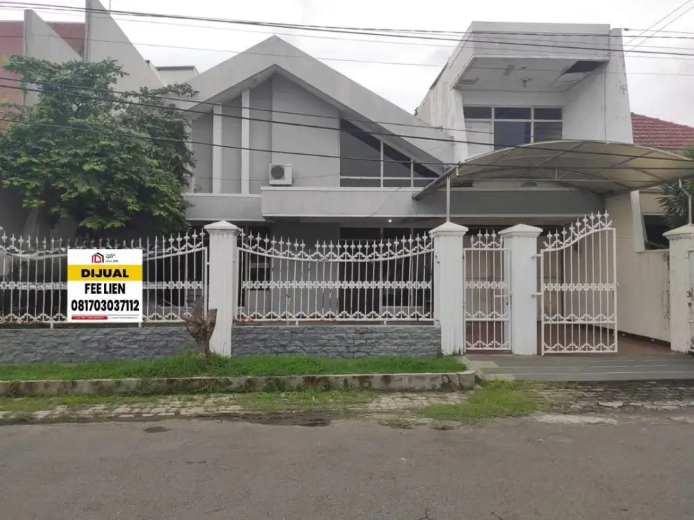 Hitung Tanah Rumah Kertajaya  Dharmahusada Surabaya One Gate Sistem