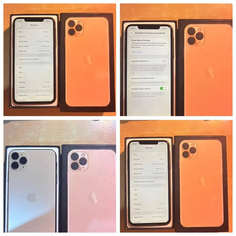 IPHONE 11 PROMAX 512 inter