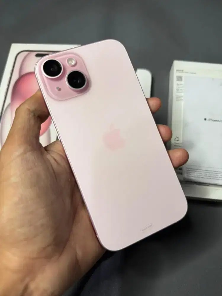 iPhone 15 128Gb iBox Garansi Sampai Mei 2026 CC:1 Hanya Aktivasi