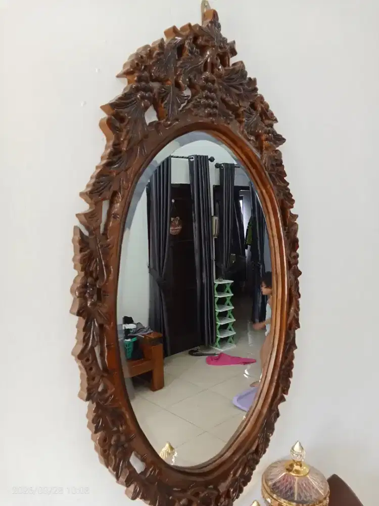 Jual meja hias plus kaca