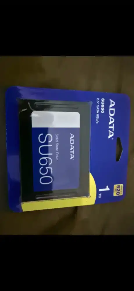 SSD SATA ADATA 1TB NEW PEMBELIAN AGRES