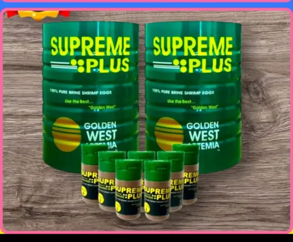 Artemia tetas buat burayak ikan hias 10gram