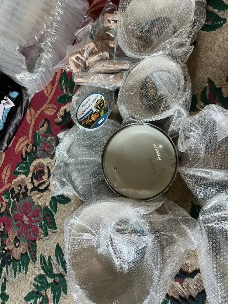 Set panci dan teflon merk Freemir 7pcs BARU
