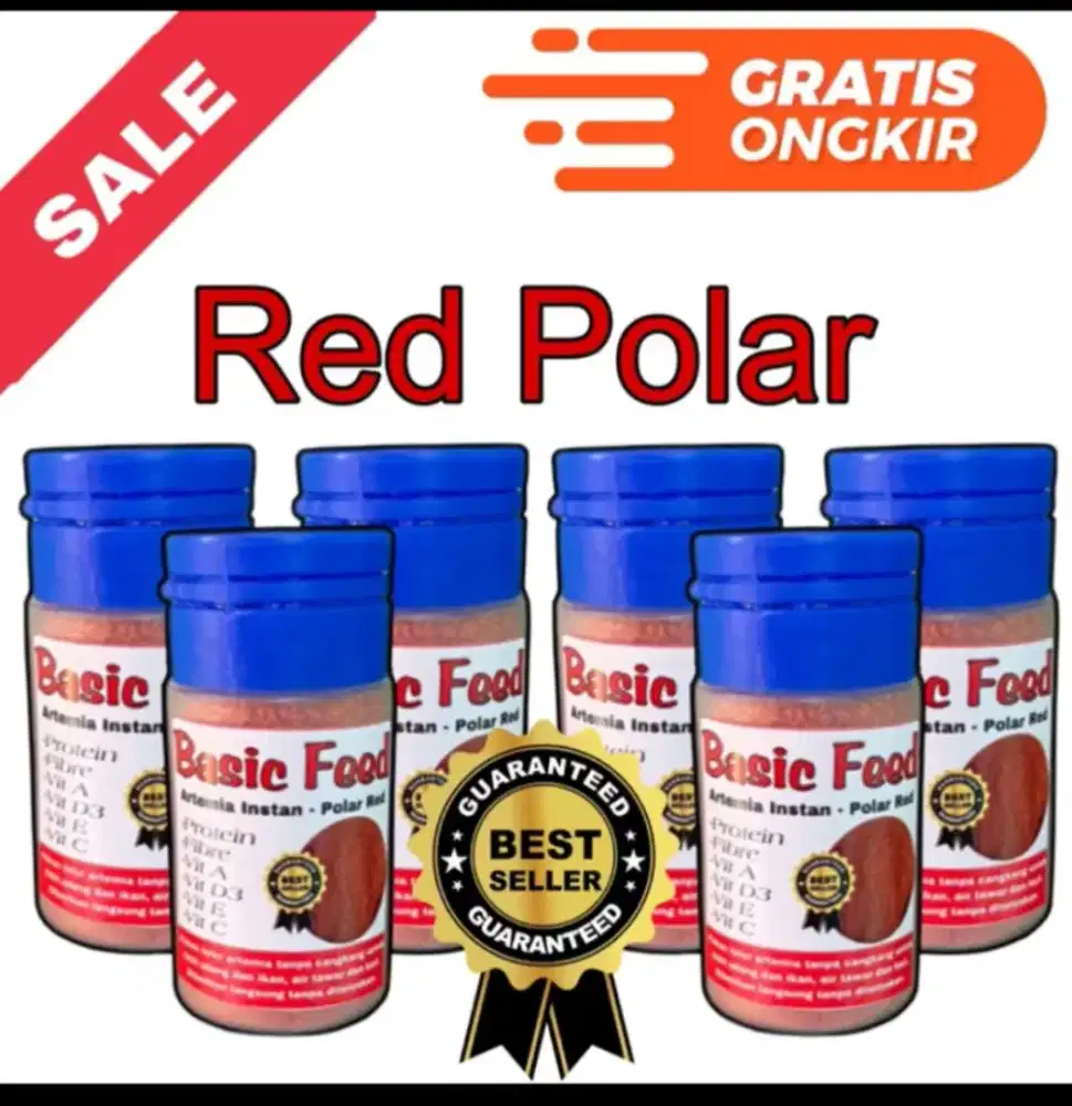 Pola red 10 gram buat ikan hias