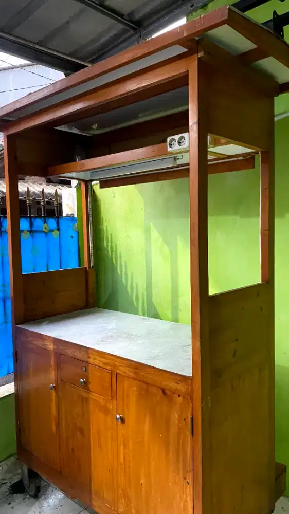 gerobak jualan mulus