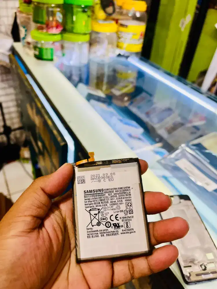 Baterai samsung a72 ori copotan awet