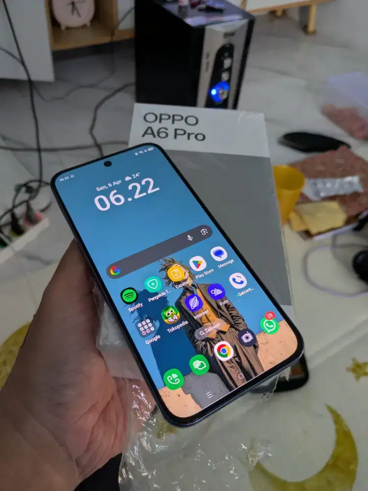 Oppo a6 pro blue