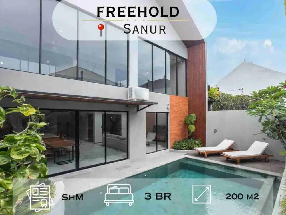 On Progres Freehold Villa Tondano Sanur Bali