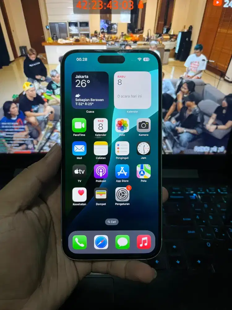 Iphone 15 plus 128 ibox fullset mulus nominus