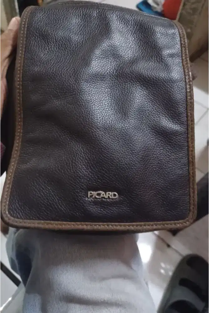 Tas kulit picard original . Kulit asli