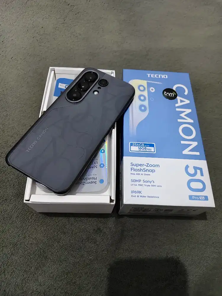Tecno Camon 50 Pro 5G, Muluss, lengkap, mantapp
