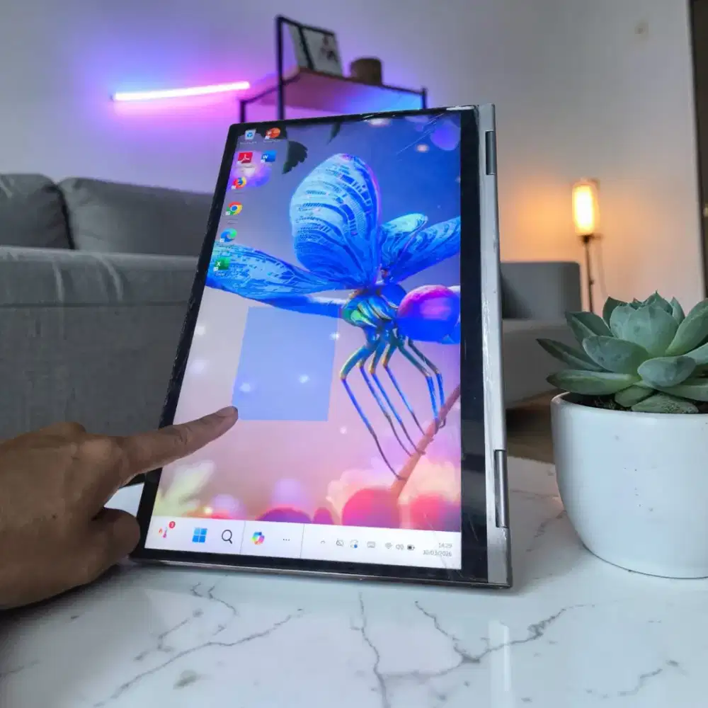 TOUCHSCREEN! JualCepat murah Lenovo Yoga C740z Ram 8Gb/Ssd 512Gb Flip