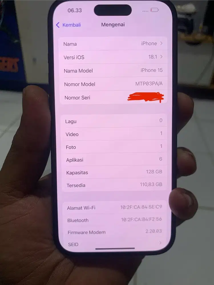 Iphone 15 black 128 ex ibox