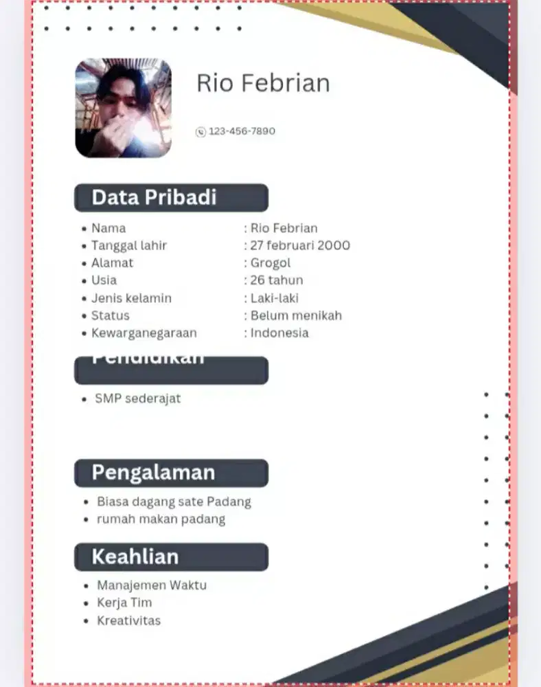 Cai kerjaan buat anak rantau