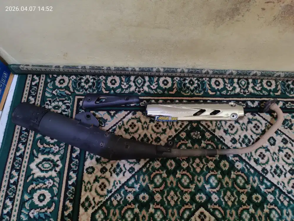 Knalpot original Yamaha Yupiter mx old.