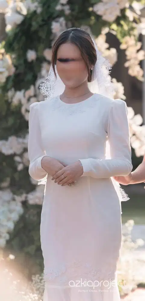 DIJUAL BAJU PERNIKAHAN AKAD WANITA ADAT MELAYU