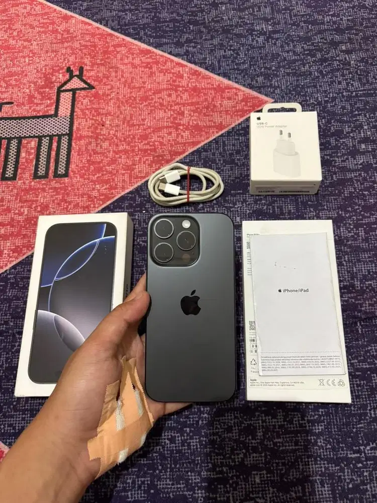Iphone 16 pro 128gb black ibox
