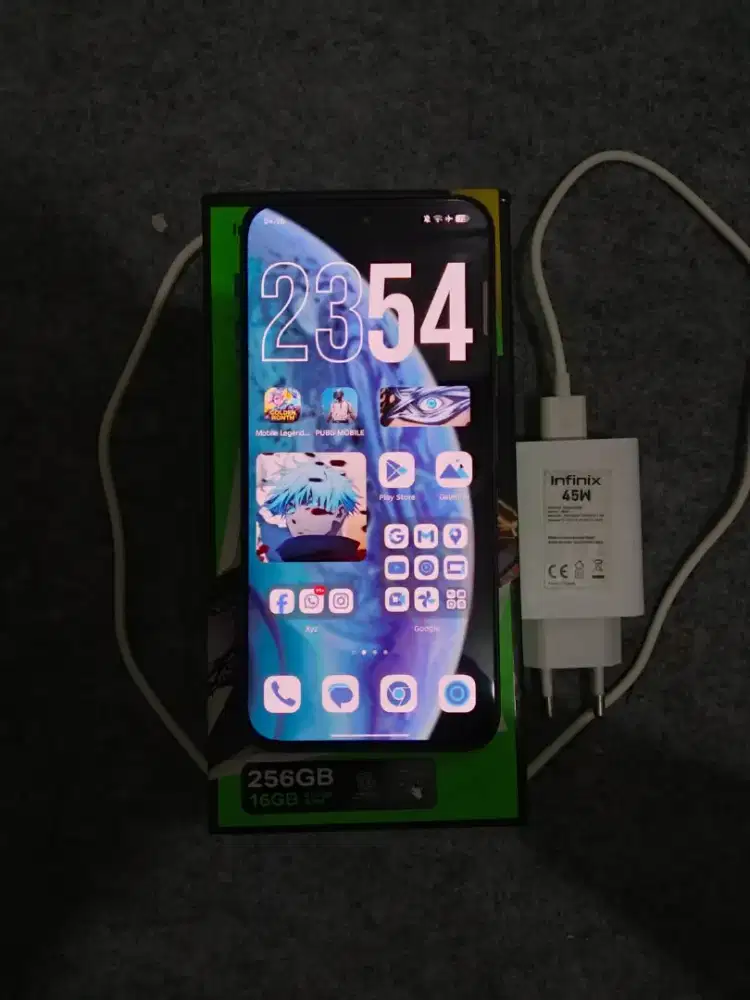 Infinix Hot 60 pro 8/256 Fullset