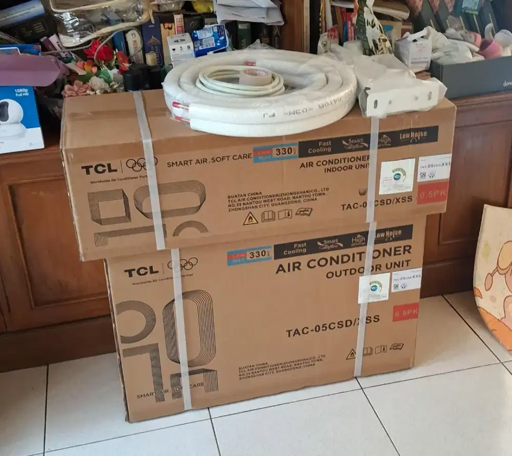 Jual AC baru merk TCL 1/2 pk