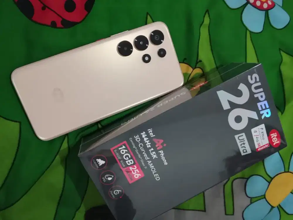 HP Itel super S26 ultra 256 GB like new