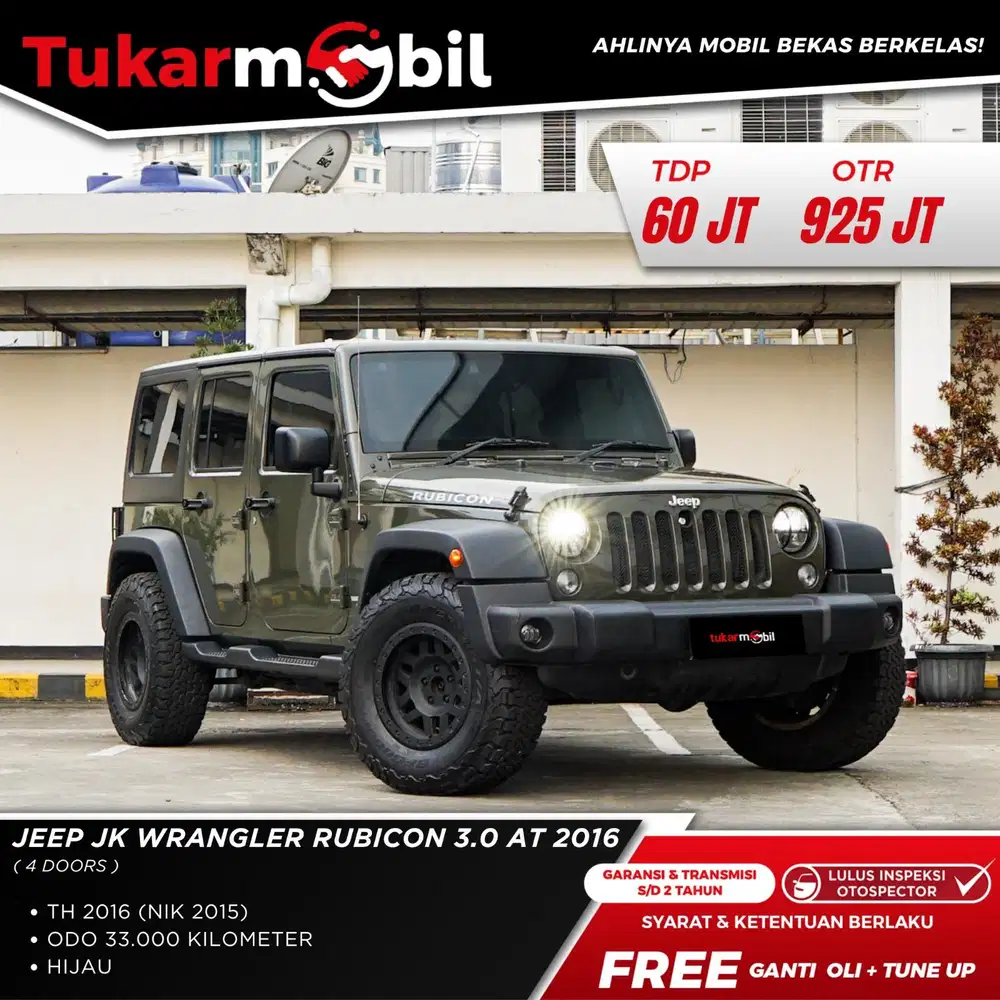 JEEP JK WRANGLER RUBICON 3.0 AT 2016
