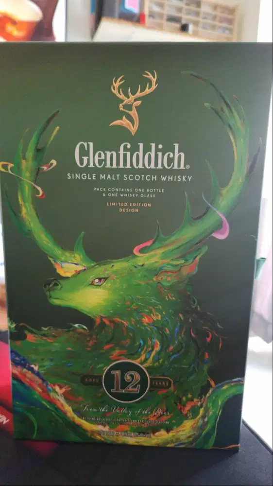 EDISI TERBATAS SINGELMALT GLENFIDDICH 12 Y.O