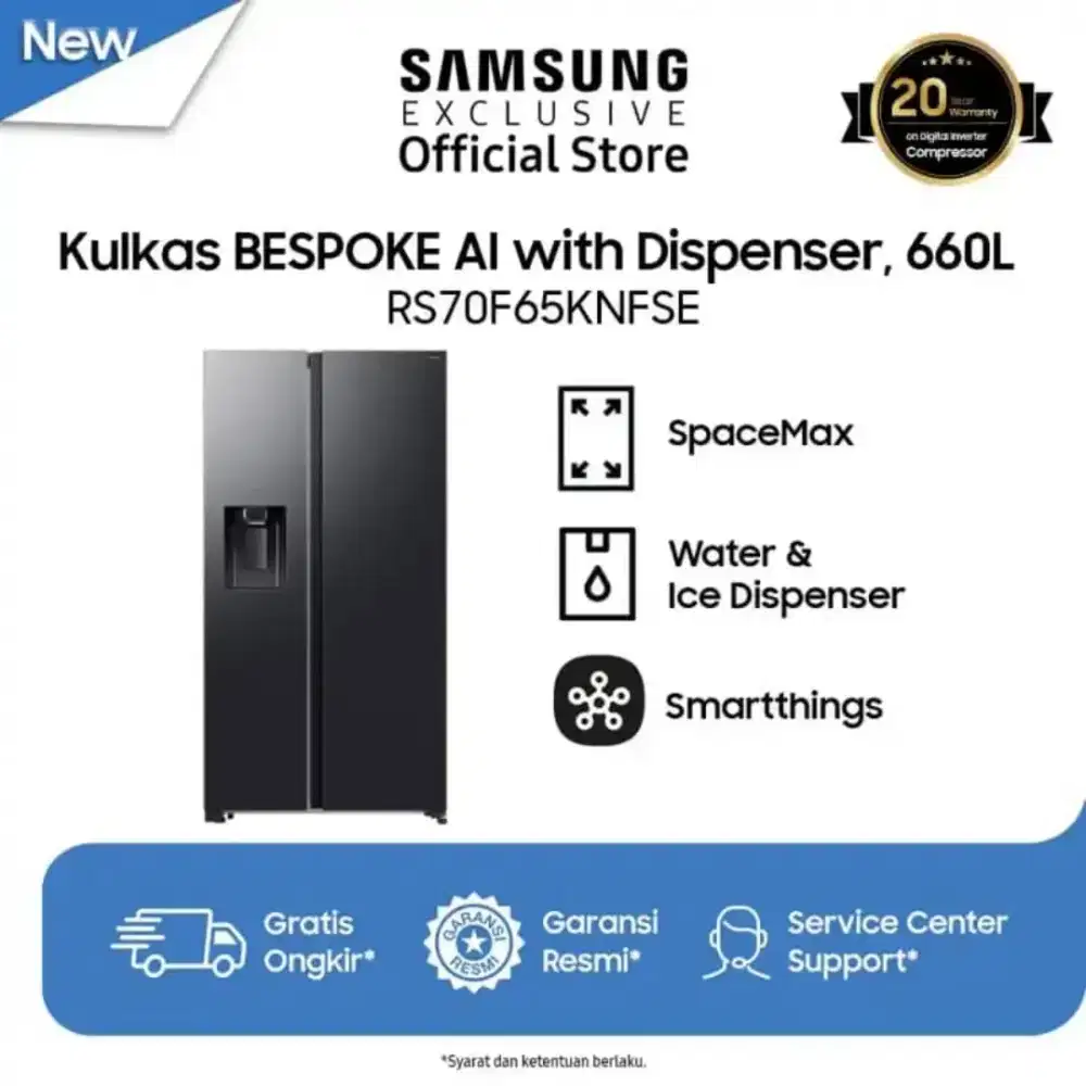 ASIDE BY SIDE SAMSUNG