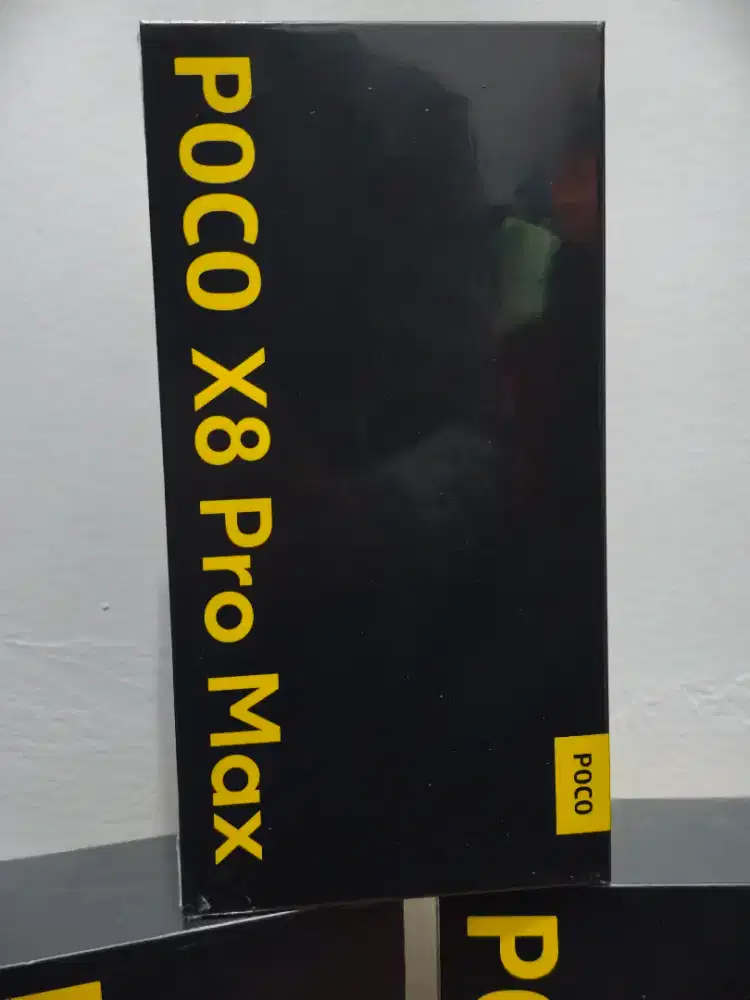 POCO X8 PRO MAX WHITE RAM 12GB ROM 512GB NEW SEGEL BARU