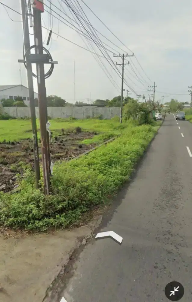 Tanah cocok untuk Gudang industri di Daleman Klaten