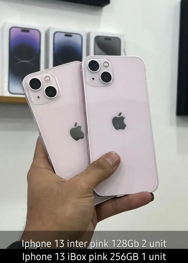 IPHONE 13 IBOX PINK 256GB 1unit
