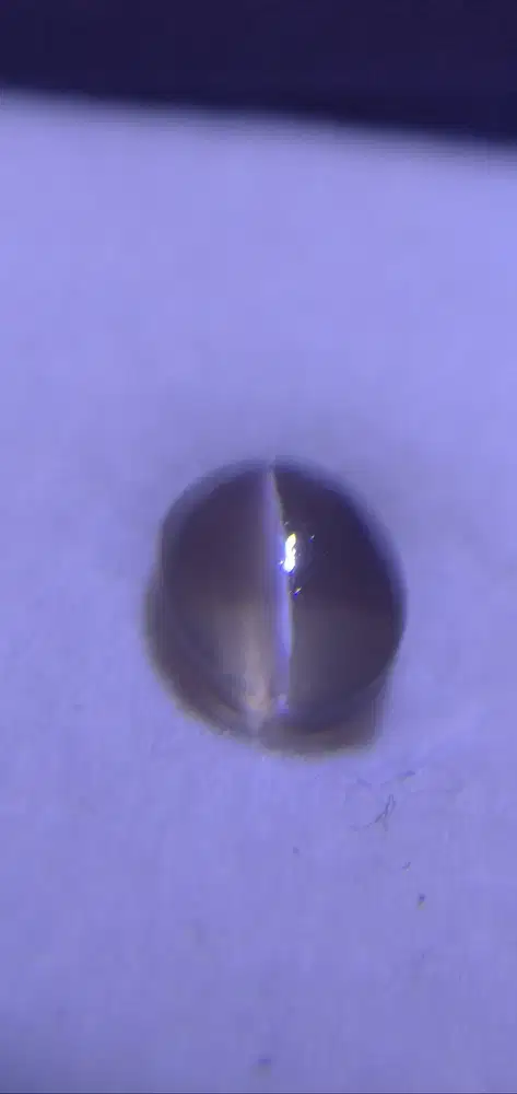 Natural Cat's Eye Silimanite Blue Line