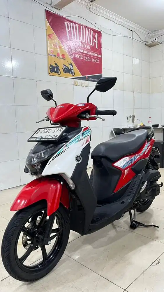 GEAR 125 2024 / 2025 NEW COLOUR GRESS MULUS FULL ORIAN YA