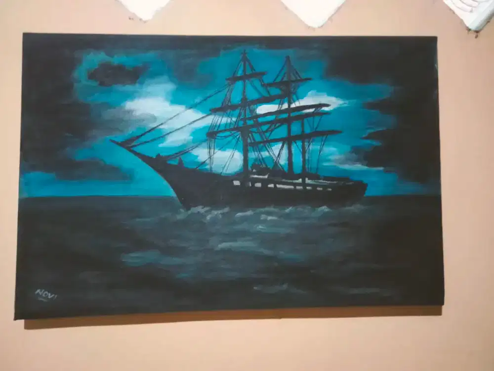 Lukisan perahu layar