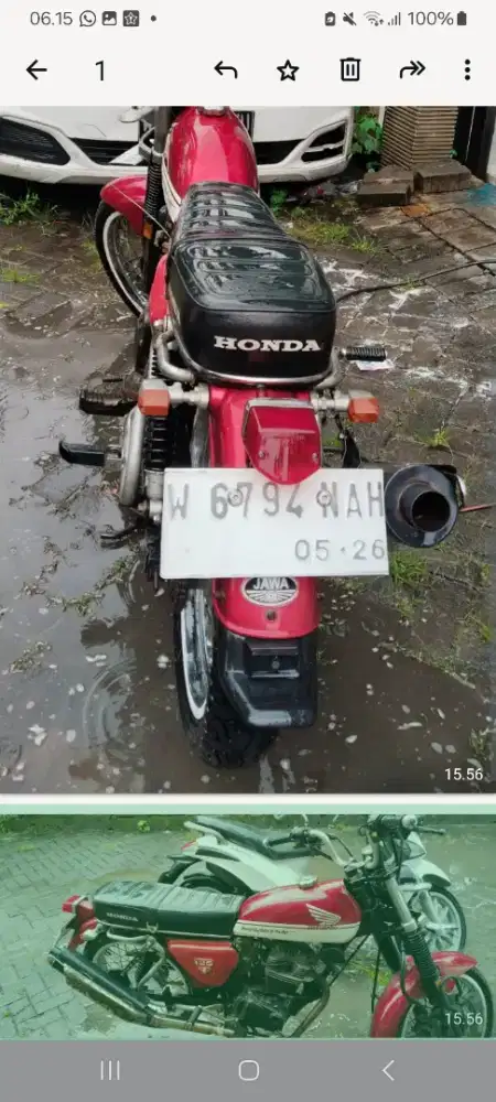 Dijual motor bekas laki  15 juta negoo poool