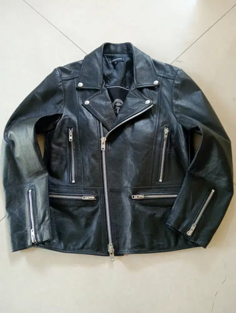 Jaket kulit ramones Stereo VINYLS Made in korea