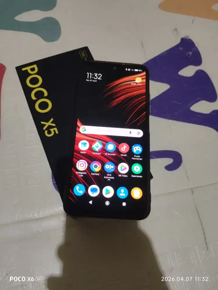 Poco X5 5G ram 8/256 fullset