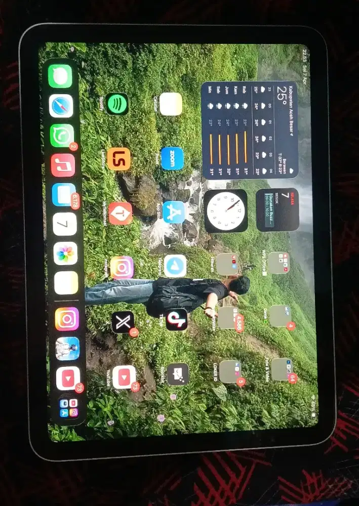 I pad apple bekas masih mulus