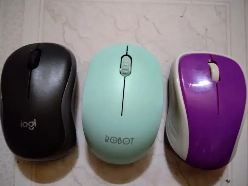 3 mouse wireless bekas murah aja
