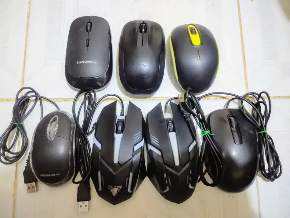(baca deskripsi) 8 mouse pernah di servis murah aja take all