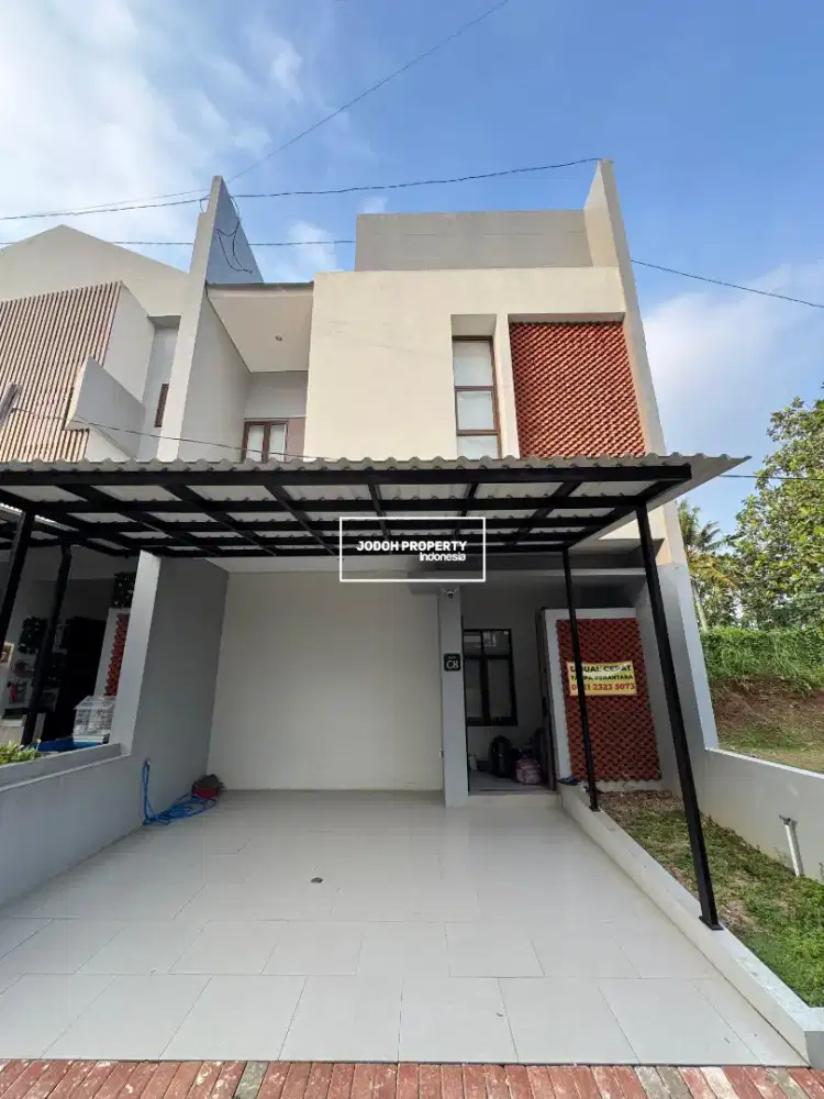 JUAL RUMAH SEMIFURNISH DALAM CLUSTER SAWANGAN DEPOK LOKASI STRATEGIS