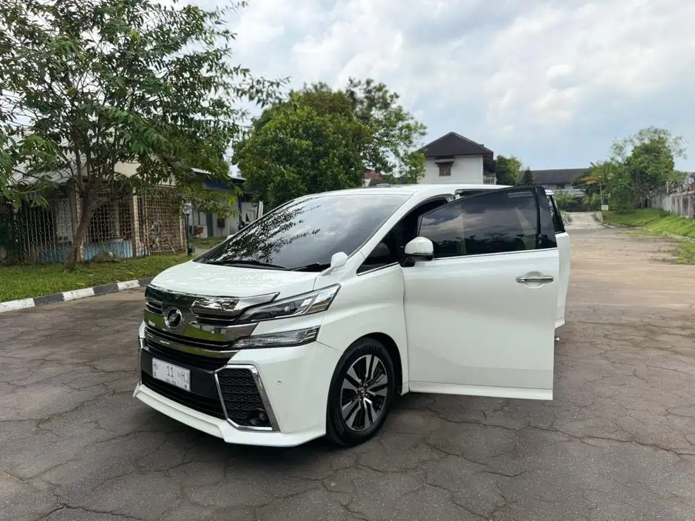 Vellfire ZG 2015 Full Orisinil istimewa