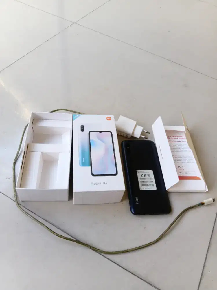 DIJUAL CEPAT Redmi 9A 2/32 Fullset Mulus Normal Baterai Awet, Nego