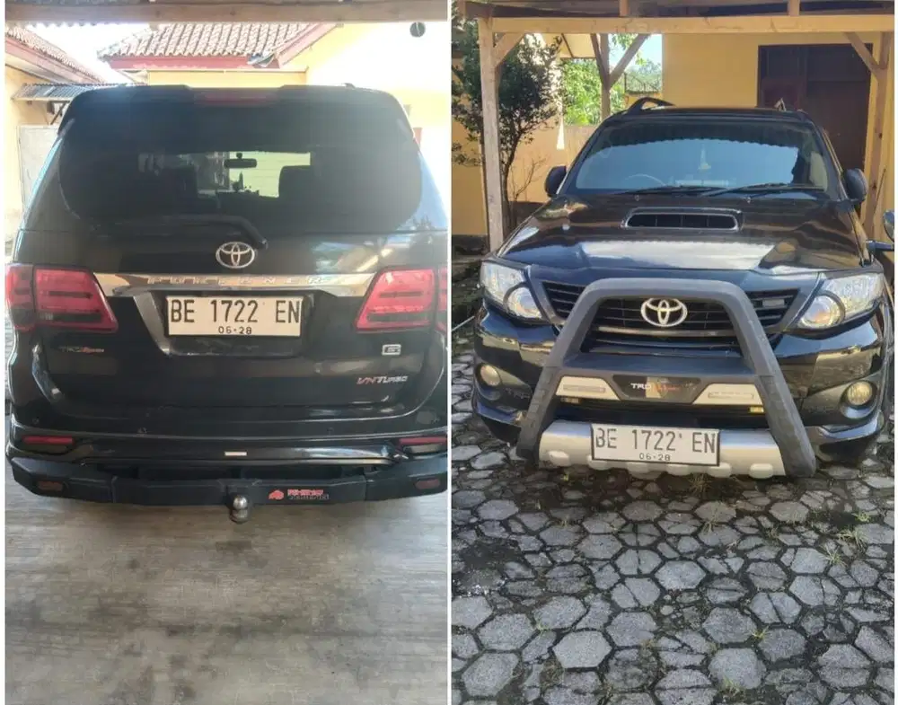 Dijual cepat Fortuner VNT AT Hitam